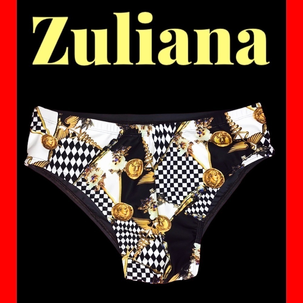 Zuliana Men’s Bikini Swimsuit Available in Size Small and Medium, Made in USA